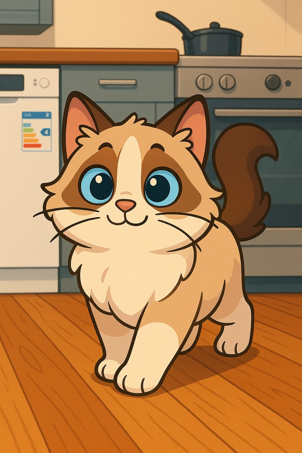Cute Cat Mascot